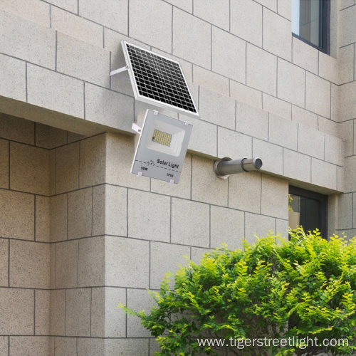 Light control square led solar flood lights